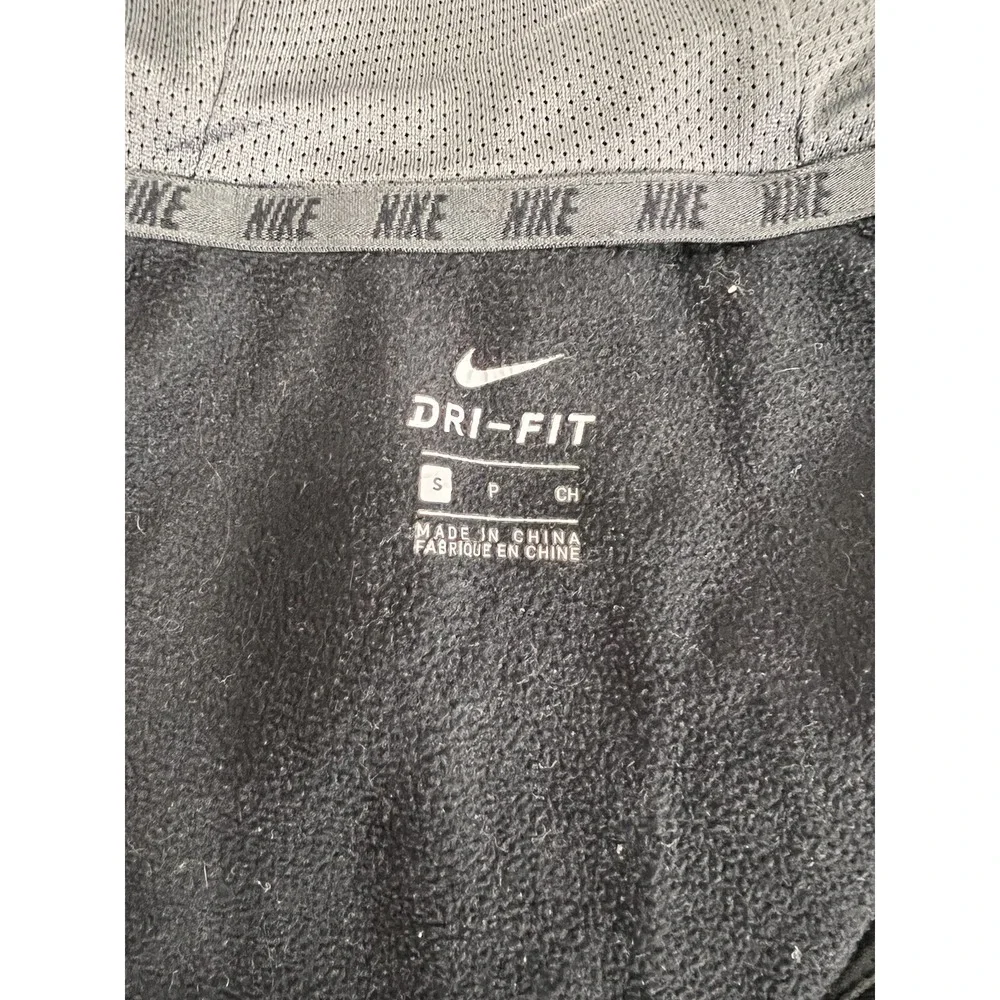 Nike Boys Black Full Zip Up‎ Hoodie Jacket Size Small